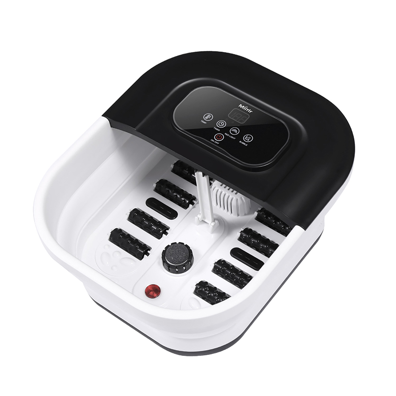MZD-22B-2 Aparat spa pliabil pentru picioare de 500 W cu role de masaj 8 buc pentru masaj de relaxare a picioarelor