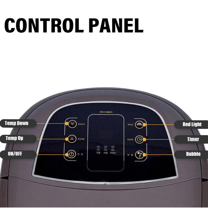 JD-618 Aparat automat de masaj pentru baie spa pentru picioare cu role de masaj rotative